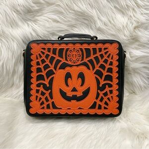 Backstitch Bruja Mexiween Bag - Halloween Jack-O'-Lantern Crossbody Bag